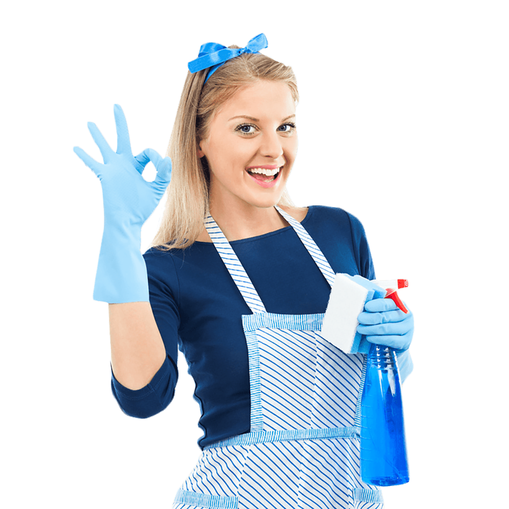 [CITYPNG.COM]Maid Service Woman House Clean Housekeeping - 1000x1000